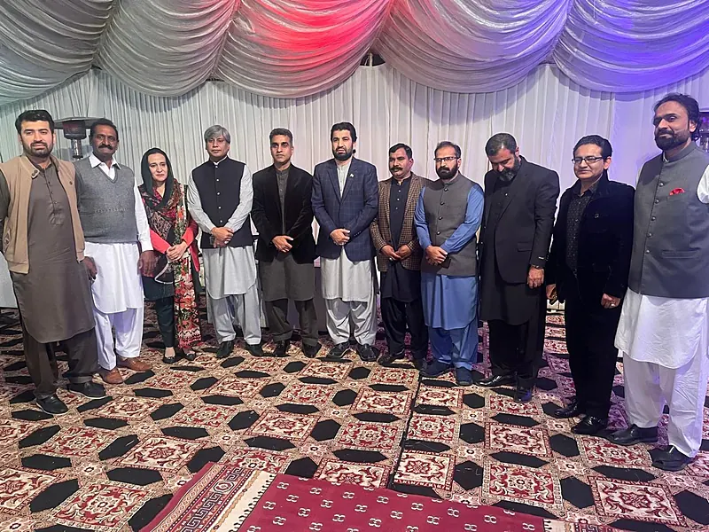 Marquee dinner at the Minister’s Enclave, Islamabad — photo 1